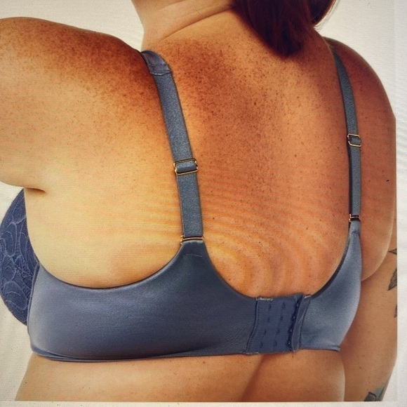 NWT Joyspun Bra women’s plus size underwire Balconette Lace lightly padded 46F - Picture 3 of 6